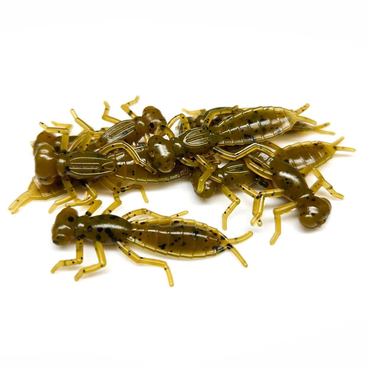 Green Pumpkin Brown - Dragonfly Larvae